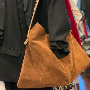 Brown Suede bag